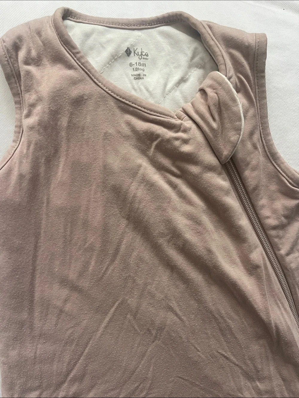 KYTE BABY Size 6-18 Months Sleeveless Cotton sleep sack